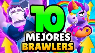 ¡¡FRANK LO LOGRÓ 😱 10 MEJORES BRAWLERS de BRAWL STARS [upl. by Hayyifas]