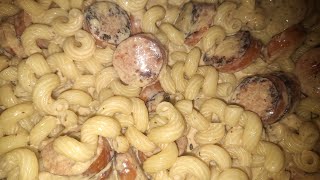 15 Minute Pasta Recipe  Smoke Sausage Cajun Alfredo Pasta  Valerie Dison  Cajun Smoked Sausage [upl. by Helprin]