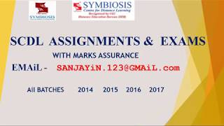 SCDL LOGIN SCDL PGDBA ASSIGNMENTS SCDL ASSIGNMENTS ALL BATCHES MARKS ASSURANCE MBA PROJECT REPORT [upl. by Copeland538]