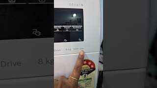 RPM kya hota hai  boschfrontloadwashingmachine rpm kavitaguptacookingtips [upl. by Placido]