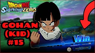 GOHAN KID Winning With Every Character In DRAGONBALL SPARKING ZERO RANKED 15 [upl. by Muslim]