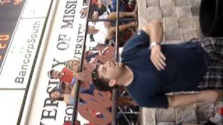 Jersey Boy Starts Ole Miss Hotty Toddy Chant during NCAA Regional [upl. by Atinyl431]