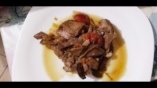 agnello in umido ricetta part1 cucinatipica [upl. by Kcim7]