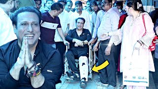 Govinda Discharged From Hospital After Being Treated For Gun Sh0t On His Leg [upl. by Atir]