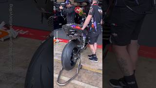 ASMR 🔊 Feel the Vibration of the Aprilia RSGP Engine  apriliaracing motogp solidaritygp [upl. by Ahsac]