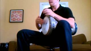 Darbuka 98 rhythm karsilamakiuchek [upl. by Lyford]