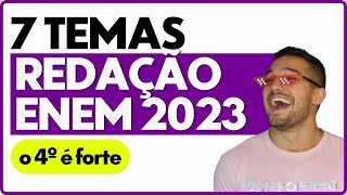 5MIN Possíveis temas para a REDAÇÃO do ENEM 2023 com base no Novo Governo  PROFINHO da REDAÇÃO [upl. by Noleta331]