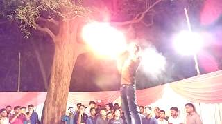 Fire bottle juggling at Kupari wedding Nandakhal Vasai  10th Feb 2018 [upl. by Faustine]