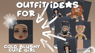 10 OUTFIT IDEAS FOR ‘Cold Blushy Cute Girl’ UGC 😍😵💖 [upl. by Akenom]