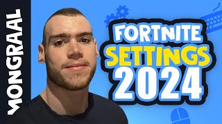 Mongraal  FORTNITE SETTINGS 2024  SENSITIVITY KEYBINDS VIDEO SETTINGS amp EQUIPMENT [upl. by Annayat]