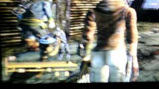 Fallout New Vegas Long Finger Deathclaw hand glitch [upl. by Worthy4]