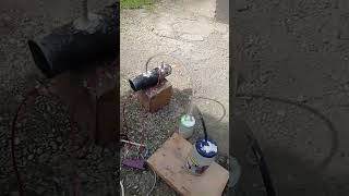 karbid motor electronic diy electroboom highvoltage welding fail fire [upl. by Anirdua]