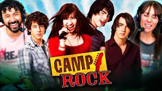 CAMP ROCK 2008 MOVIE REACTION FIRST TIME WATCHING Disney  Jonas Brothers  Demi Lovatio [upl. by Inafetse522]