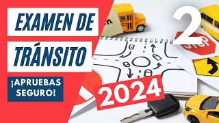 Examen Señales de Tránsito Licencia California 2024 [upl. by Swetiana]