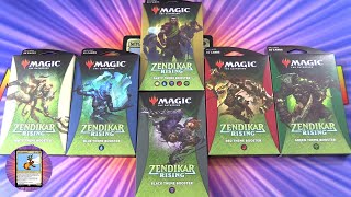 Zendikar Rising Theme Boosters  NICE PULLS [upl. by Nnylsoj]