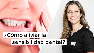 ¿Cómo aliviar la sensibilidad dental Remedios caseros y tratamiento  Clínica dental Avodent [upl. by Pip]