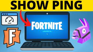 How to See Ping on Fortnite  Show Ping in Fortnite Setting [upl. by Ignazio]