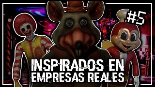 5 FANGAMES de FNAF basados en EMPRESAS REALES [upl. by Gabrielle961]