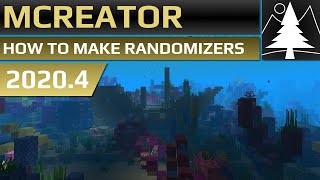 MCreator How to make randomizers  Tutorial [upl. by Ahsa]