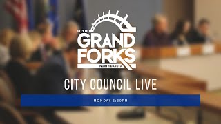 Grand Forks BOECity Council Meeting 41524 [upl. by Brenn]