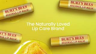 Burt’s Bees Lip Balm – A Difference You Can Feel [upl. by Kwapong]