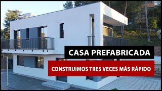 Casa prefabricada  Construcción rápida  Eficiente y sostenible [upl. by Nnylyt4]