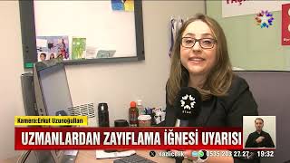 ZAYIFLAMA İĞNELERİ MERDİVEN ALTI STAR ANAHABER [upl. by Enerahs]