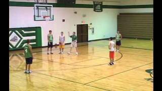 Rebound Outlet Post Up Score  Post Toughness Drill [upl. by Adnawak]