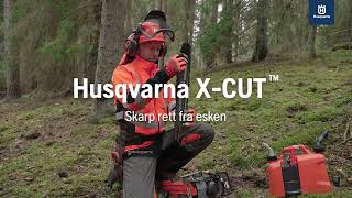 Husqvarna XCUT™ funksjoner og fordeler skarp rett fra esken [upl. by River]