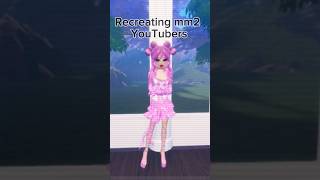 Recreating mm2 youtubers in DTI vanilbean aestx3lla llxllie axolotl roblox robloxedit [upl. by Novia569]