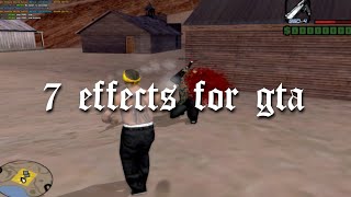 effects for gta sa [upl. by Sassan]