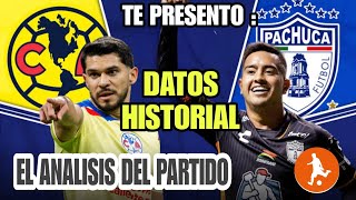 Te presento datos del America vs Pachuca hoy  Historial análisis y como vienen los equipos [upl. by Ahsinod935]