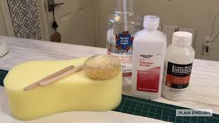 How I Apply Liquitex Gloss Varnish to Acrylic Pour Painting [upl. by Encratia772]