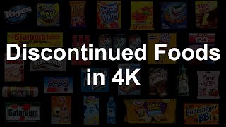 Discontinued Food Commercials in 4K [upl. by Paz711]