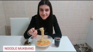 NOODLE MUKBANGMEHMETLE AYRILDINIZ MIEN SEVMEDİĞİM YOUTUBER [upl. by Sharyl755]