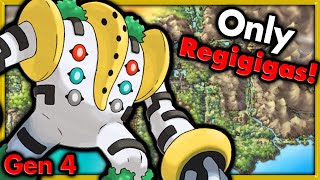 Can I Beat Pokemon Heart Gold with ONLY Regigigas 🔴 Pokemon Challenges ► NO ITEMS IN BATTLE [upl. by Yeoz]