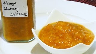 Mango Chutney Recipe  Marks Cuisine 21 [upl. by Nettle45]