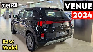 New Hyundai Venue 2024 Facelift  Venue 2024 New Model  Price Specification Full Review [upl. by Alyhc]