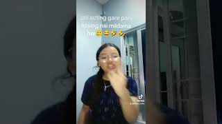 Tero bau le banai deyeko daijo ho 🤣😅🤣comedy funny keepsupporting [upl. by Winchell]