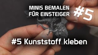 Tutorial Miniaturen bemalen für Anfänger  Plastik kleben  How to paint  DICED [upl. by Nibroc]