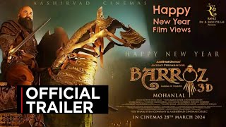 Barroz Trailer  Malayalam  Mohanlal  Release Date  Official [upl. by Ainer]