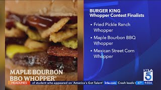 Burger King unveils 3 new Whopper sandwiches created by fans [upl. by Amsirhc885]