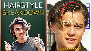 Young Leonardo DiCaprio Hair Breakdown  90s Middle Part  Curtains  amp What To Tell Your Barber [upl. by Rodrick]