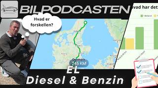 Elbil vs dieselbil vs benzinbil Chokerende besparelser afsløret [upl. by Bart]