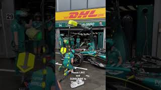 Behind the Scenes Working on Alonsos F1 Pit Stop astonmartinf1 fernandoalonso [upl. by Acsot]