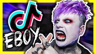 GOTH REACTS TO CRINGY TIKTOK EBOYS [upl. by Enriqueta]