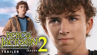 Percy Jackson and the Olympians Season 2 Trailer  Release Date  Everything We Know So Far [upl. by Anomis]