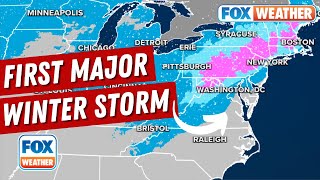 Winter Storm Targeting Northeast Could End Regions Snowless Streak [upl. by Sou]