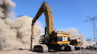 Powerplant demolition in Mol B  De Meuter Afbraakwerken [upl. by Mareld]