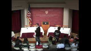 Harvard Students Debate The Harvard College Democrats vs The Harvard Republican Club [upl. by Lleunamme926]